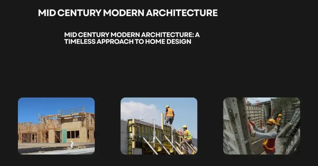 mid century modern architecture