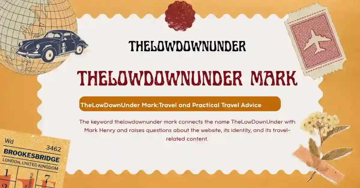 thelowdownunder mark
